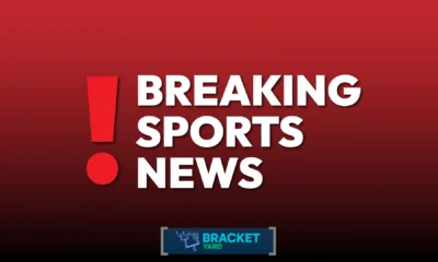 Breaking News Sports - Cowboys trade Micah Parsons - red background with white lettering and a red exclamation point