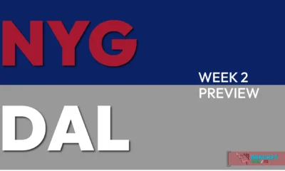 2025 Giants Week 2 Preview - Giants at Cowboys