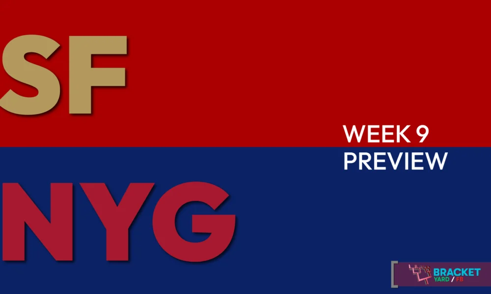 2025 Giants Week 9 - NY Giants vs San Francisco game preview