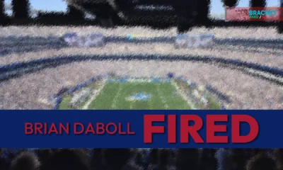 Brian Daboll Fired by Giants - self-taken photo of the interior of a football stadium