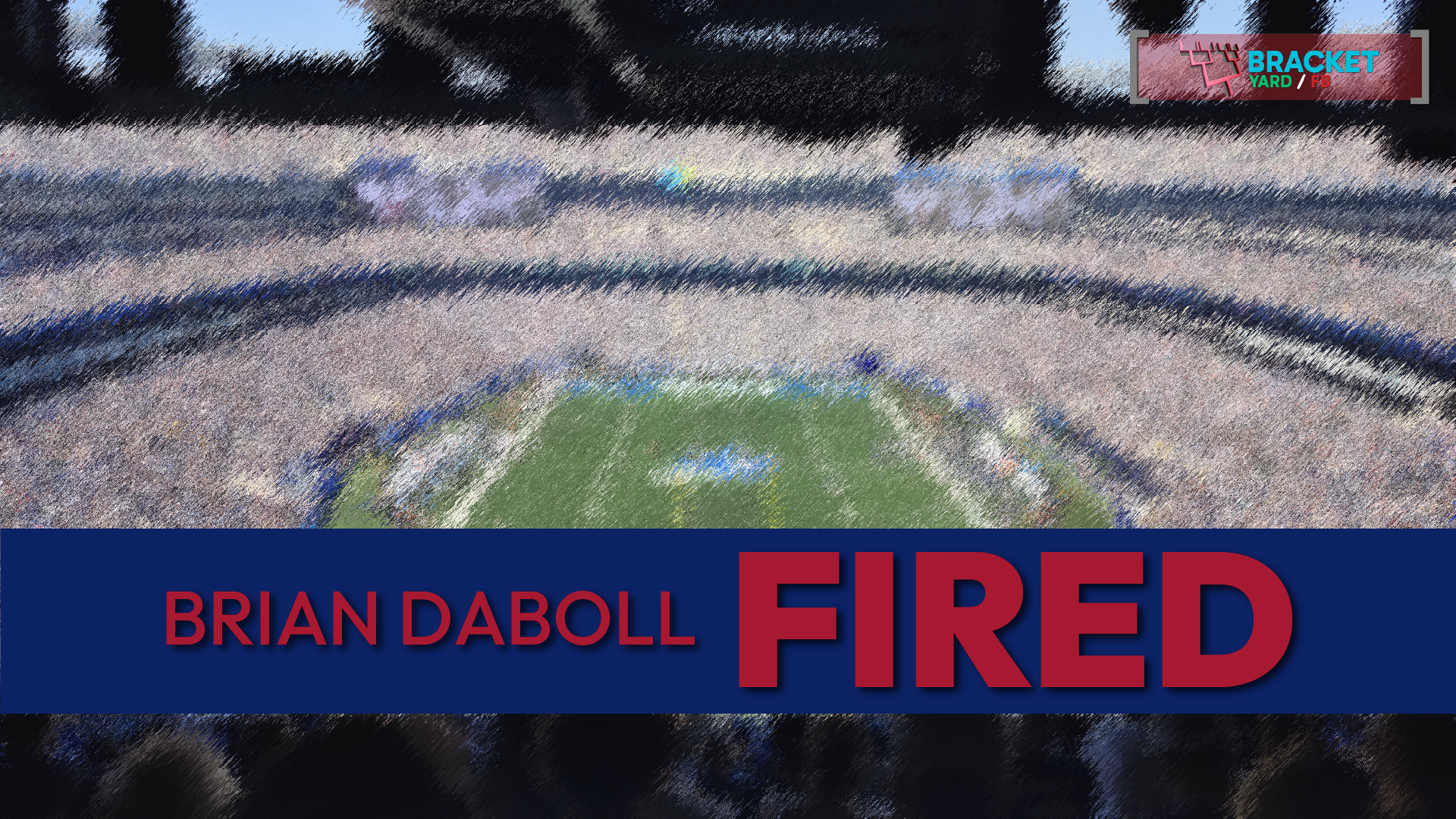 Brian Daboll Fired by Giants - self-taken photo of the interior of a football stadium
