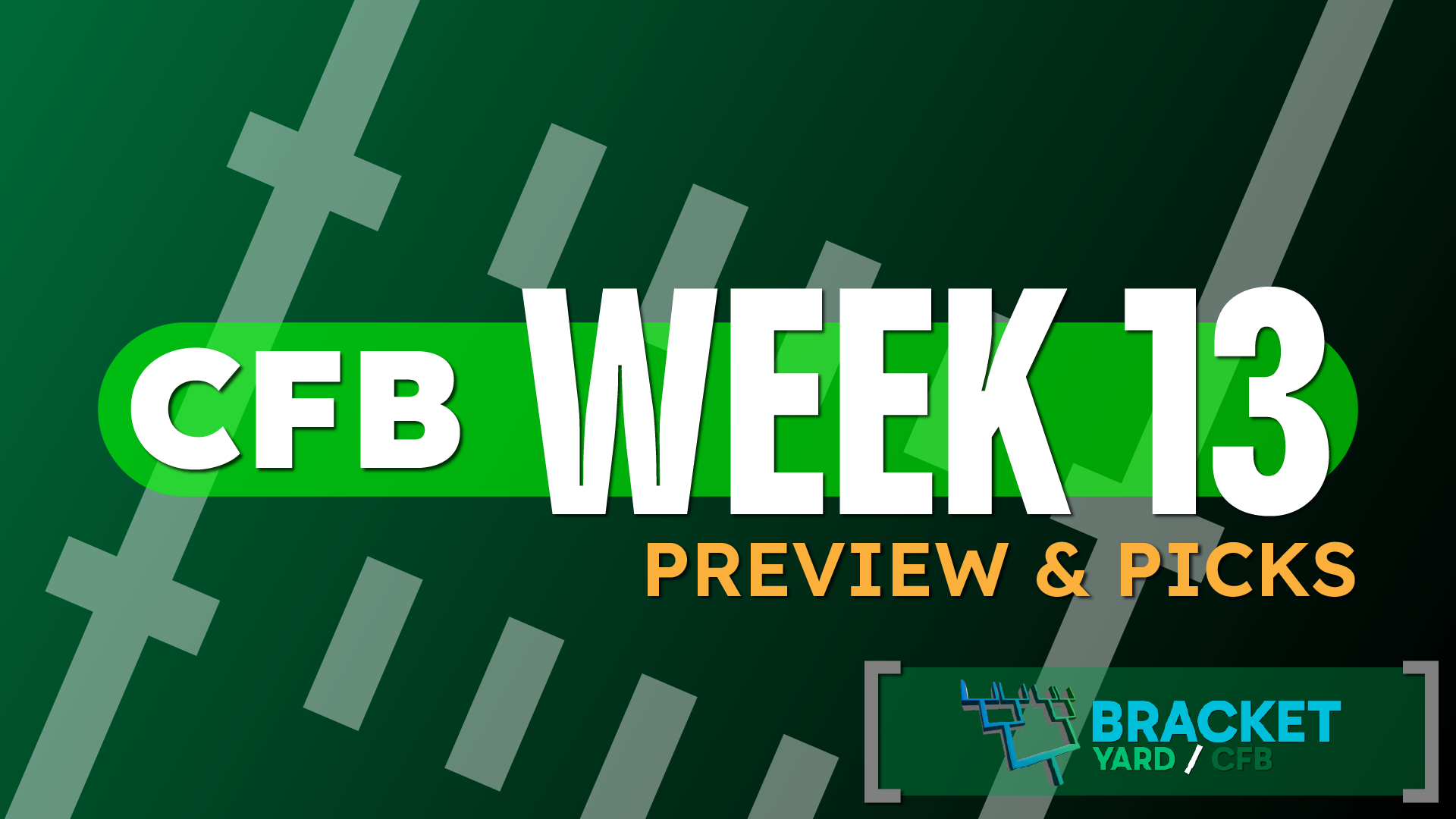 CFB Week 13 preview - 2025 season - preview and picks