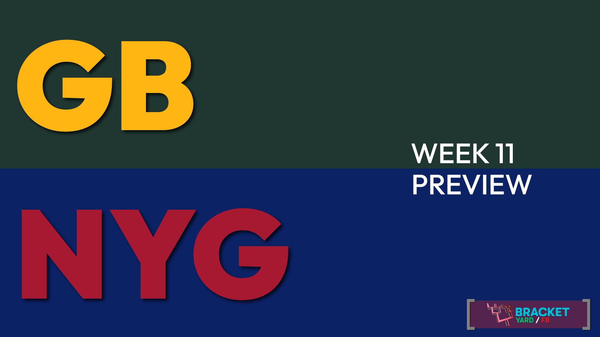 NYG Preview - Home - Green Bay at NY Giants, Week 12 2025 season