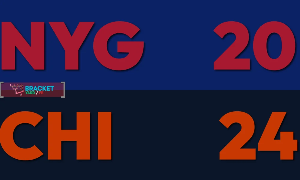 NY Giants Week 10 Postgame: Giants Fold Late Again in Loss to Bears - Chicago 24, NY Giants 20